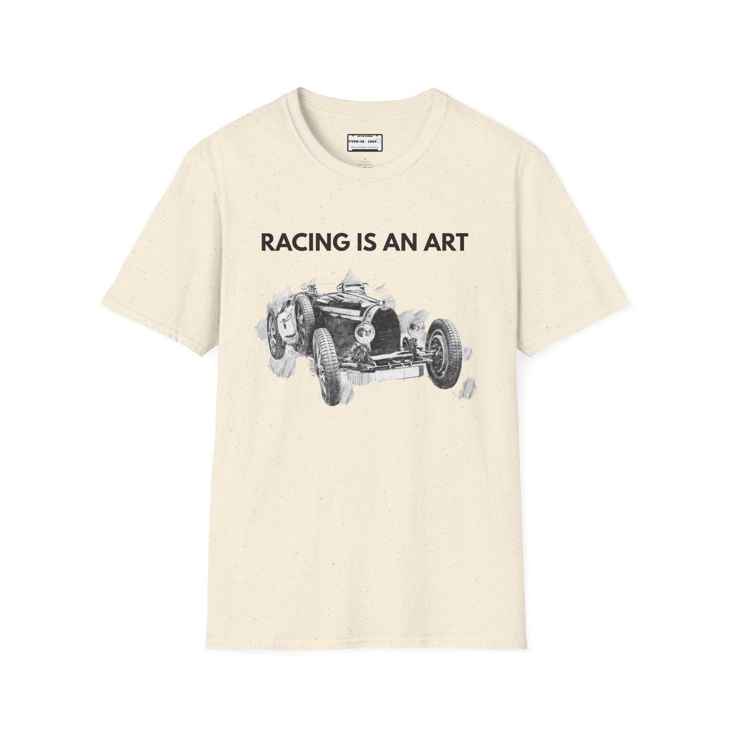 1924 French Grand Prix-Inspired Vintage Tee – Hand-Drawn Racing Legend Shirt, Unisex Gift for Classic Auto Fans