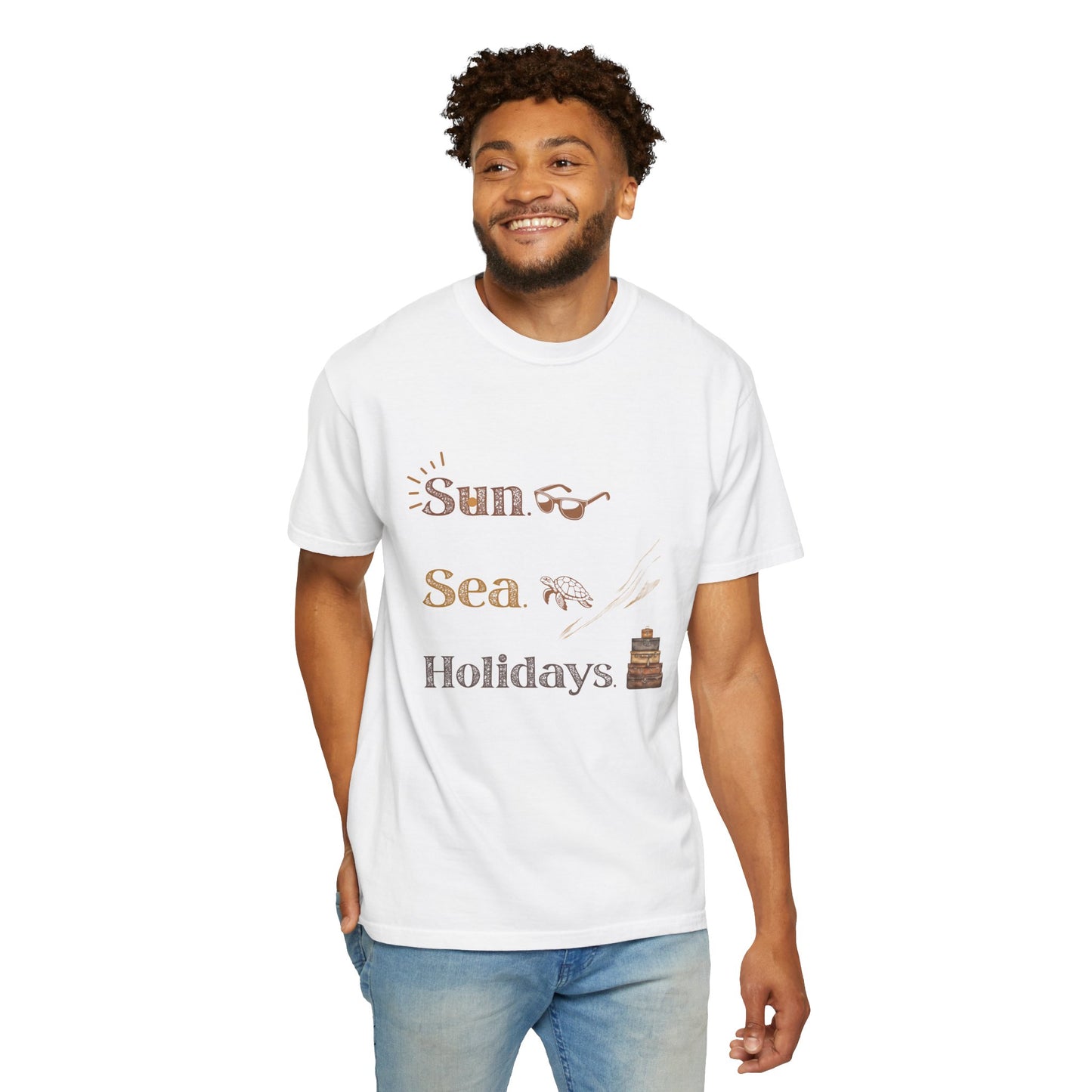 Unisex Sun Sea Holidays T-Shirt – Perfect for Beach Lovers!