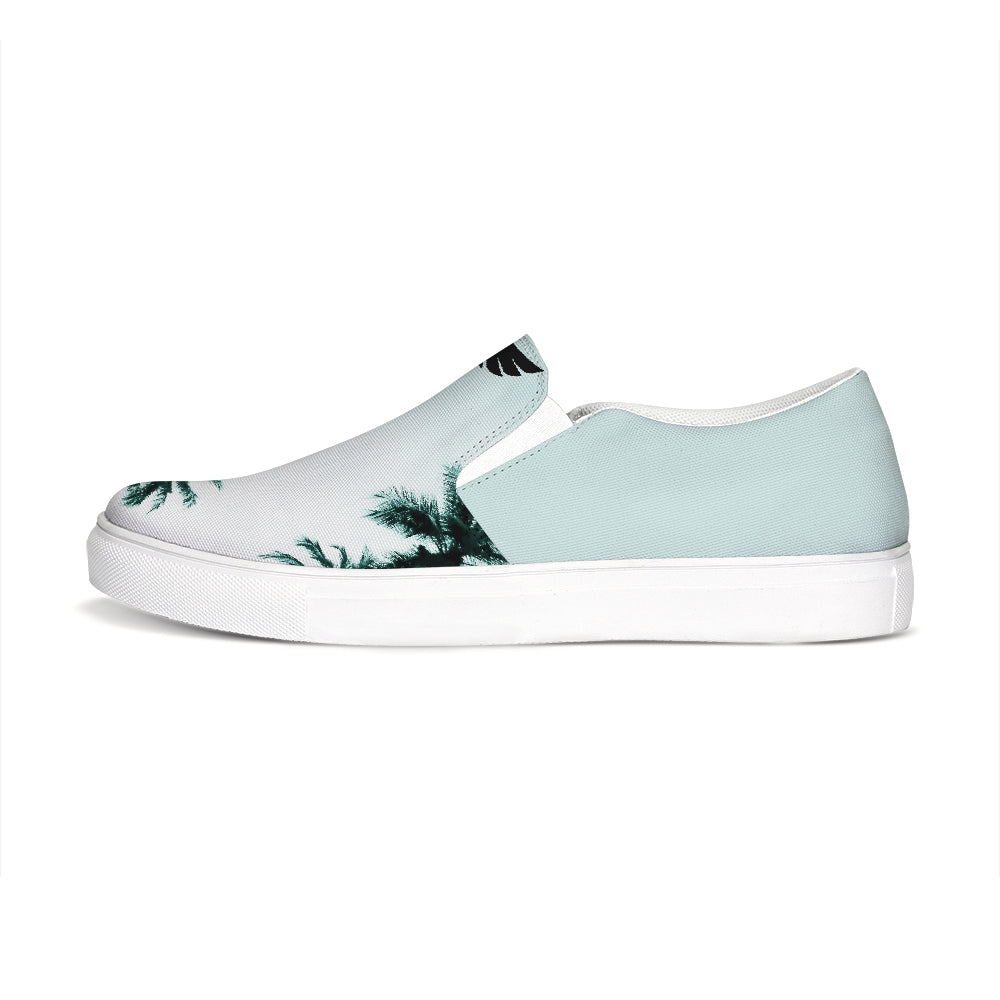 Men’s Palm Canvas Slip-On Shoes. Lightweight, Handmade & Beach-Ready