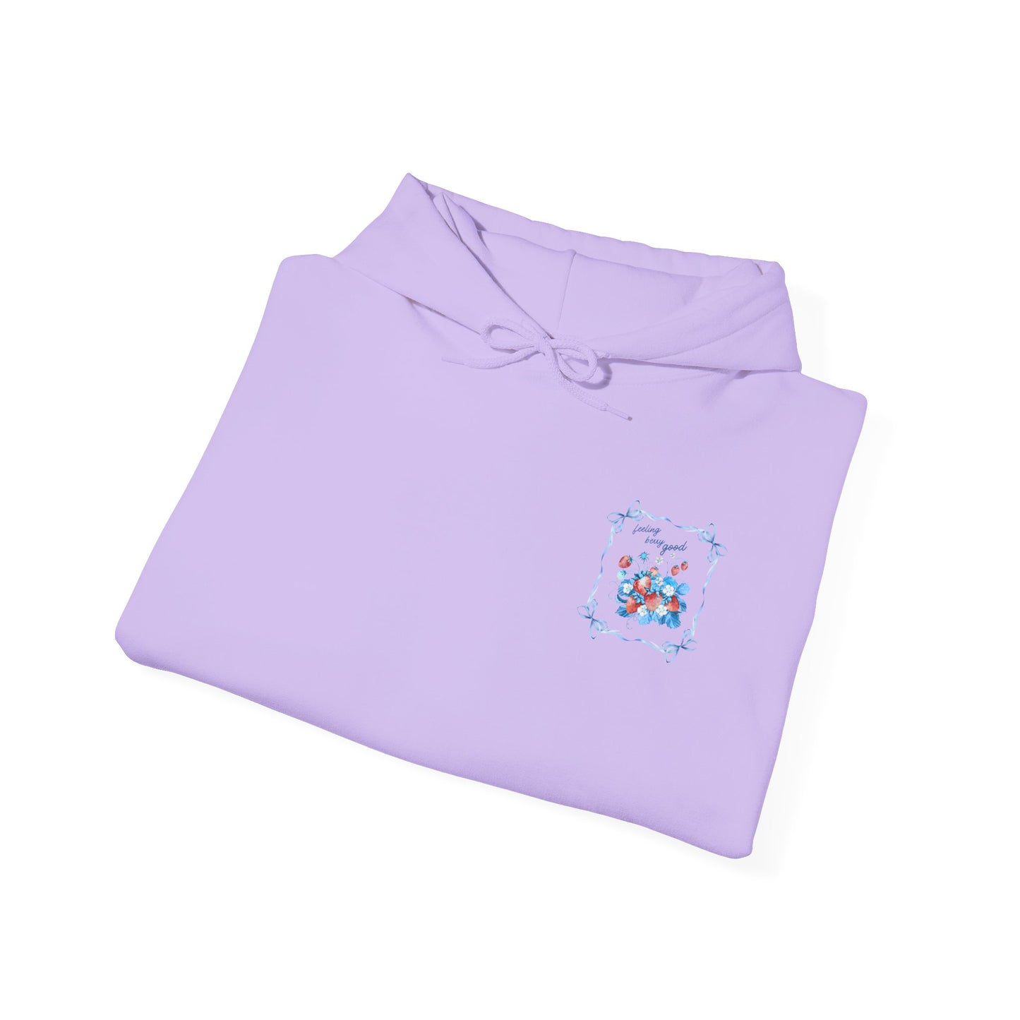 Feeling Good Floral Hoodie - Heavy Blend Sweatshirt