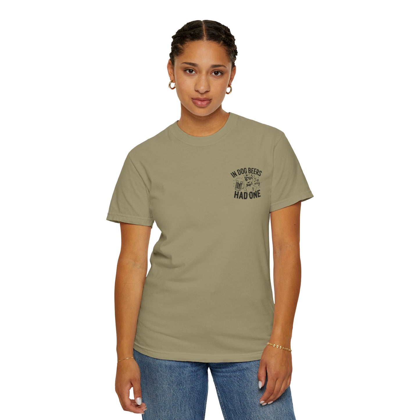 Funny Dog Lovers Unisex T-Shirt - "In Dog Beers I've Only Had One"