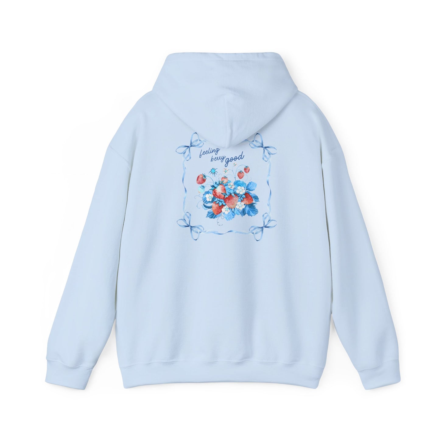 Feeling Good Floral Hoodie - Heavy Blend Sweatshirt