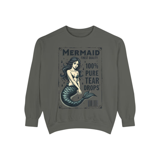 Pure Teardrops Mermaid Sweatshirt | Cool Unisex Design & Comfort