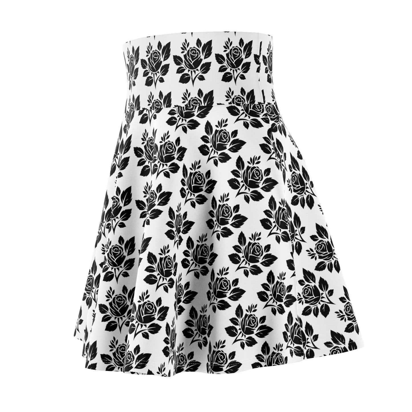 Floral Print Women's Skater Skirt - Stylish and Versatile for Every Occasion