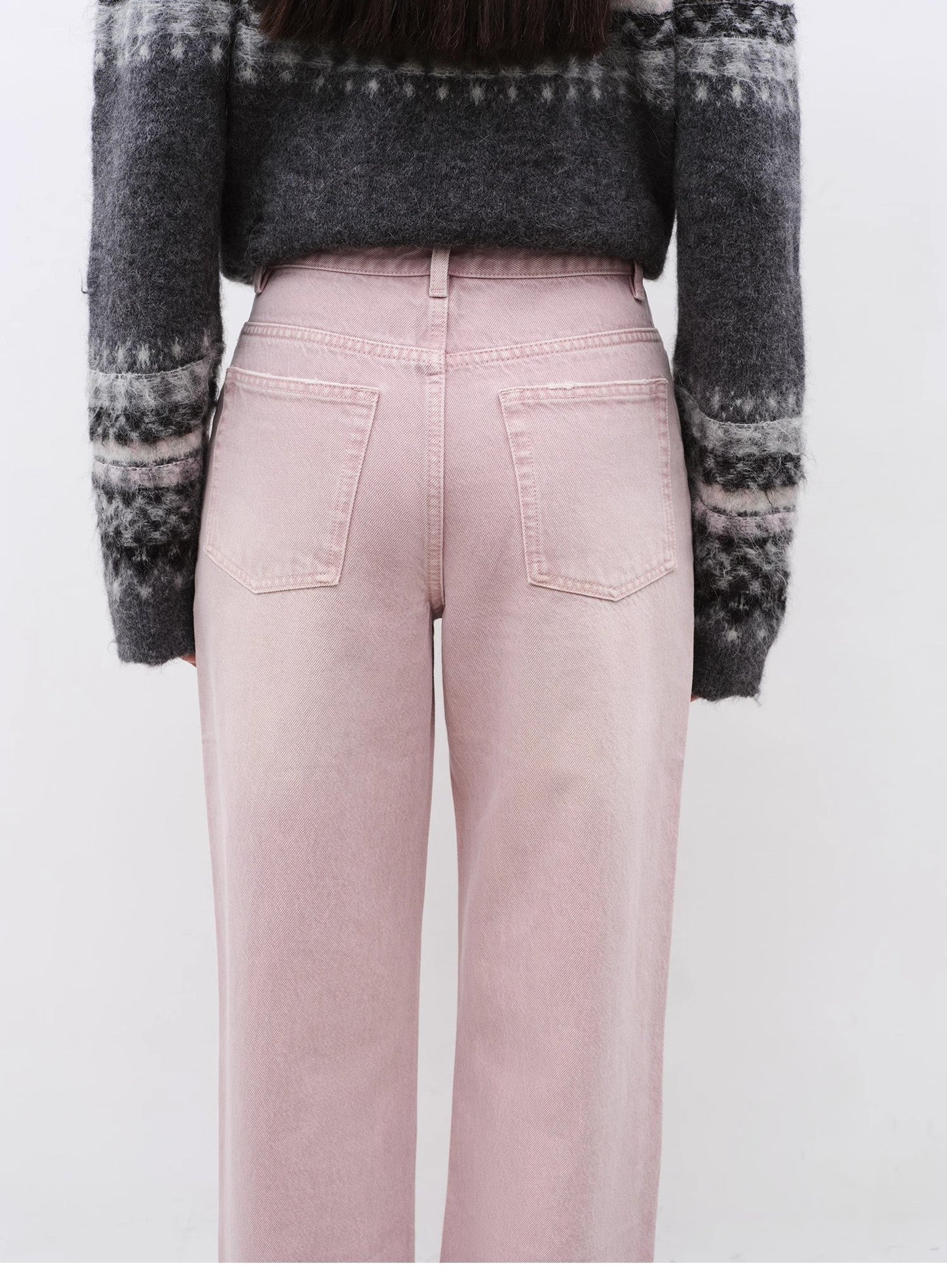 Active Street Retro Slim Straight Jeans. Vintage Style & All-Season Wear