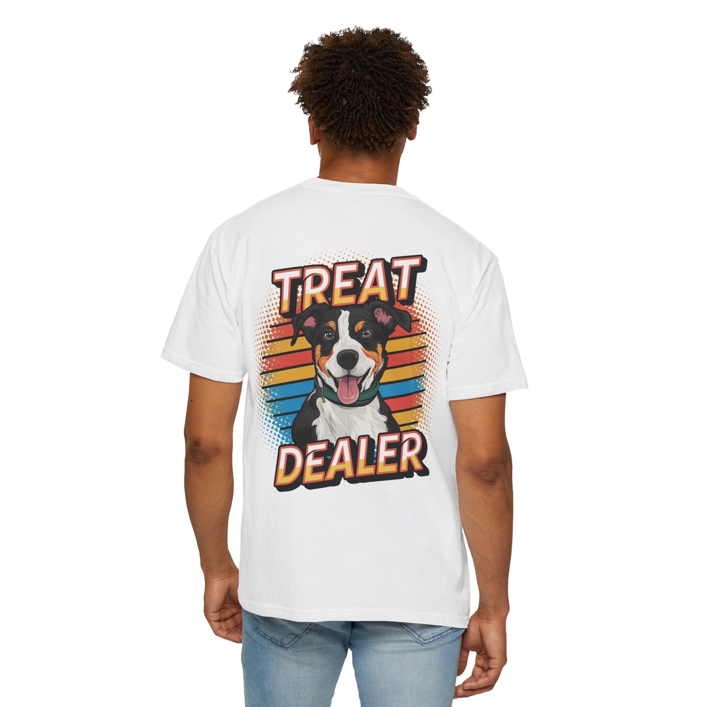 Treat Dealer Unisex Garment-Dyed T-Shirt - Perfect Gift for Dog Lovers
