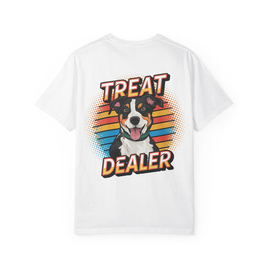 Treat Dealer Unisex Garment-Dyed T-Shirt - Perfect Gift for Dog Lovers
