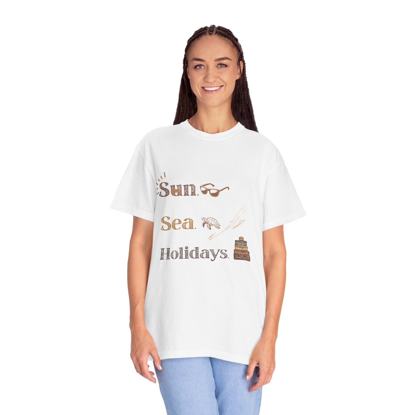 Unisex Sun Sea Holidays T-Shirt – Perfect for Beach Lovers!