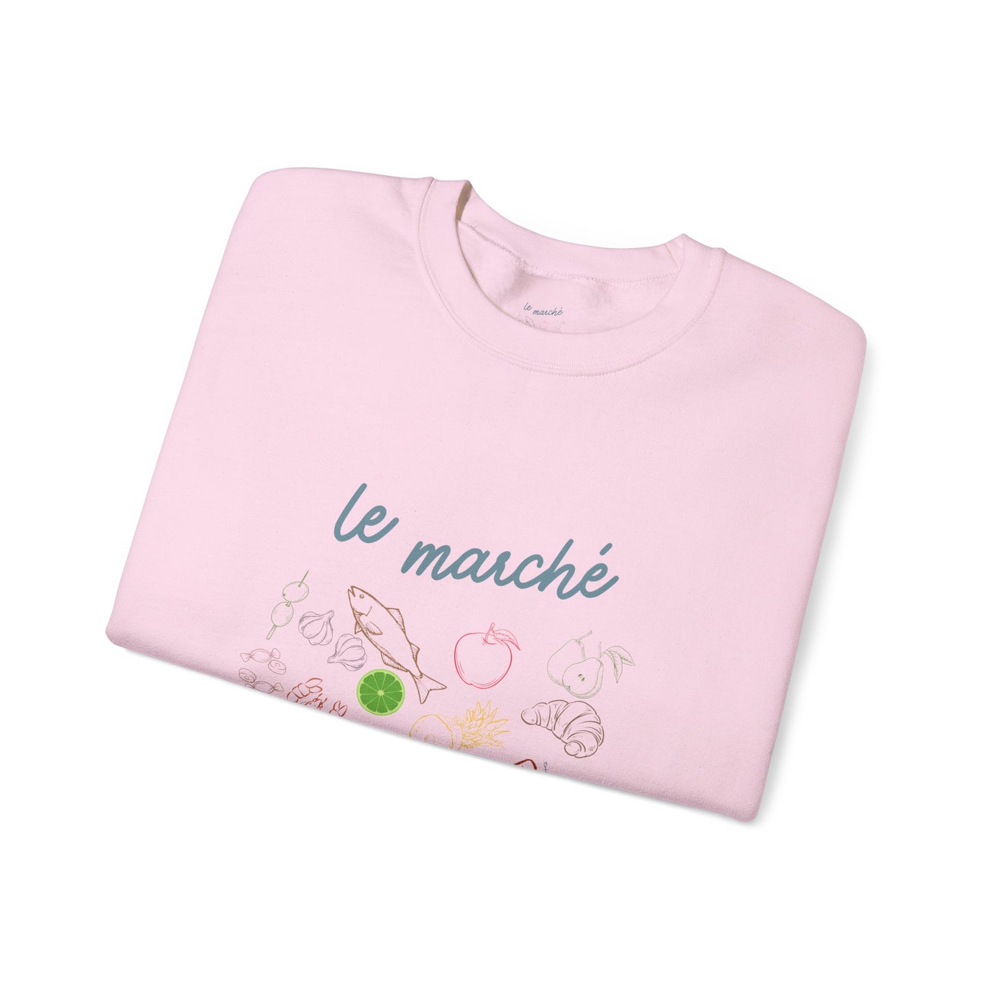 Le Marché Crewneck Sweatshirt - Cozy & Stylish for Market Lovers