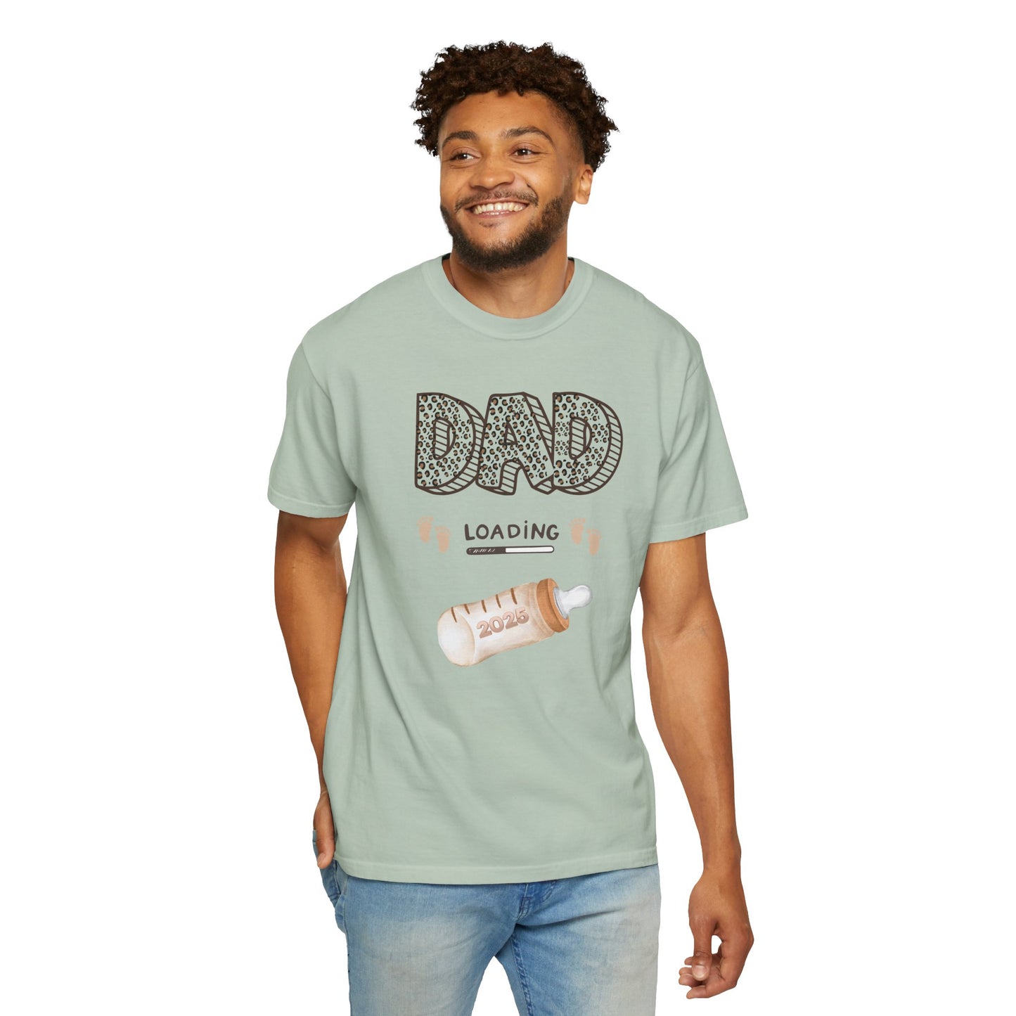 Dad Loading Garment-Dyed T-Shirt - Perfect for Father's Day or New Dads