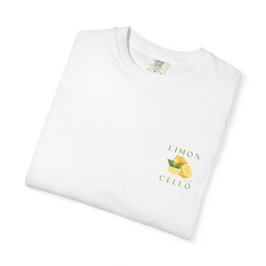 Limon Cello Unisex Garment-Dyed T-Shirt - Refreshing Citrus Graphic Tee