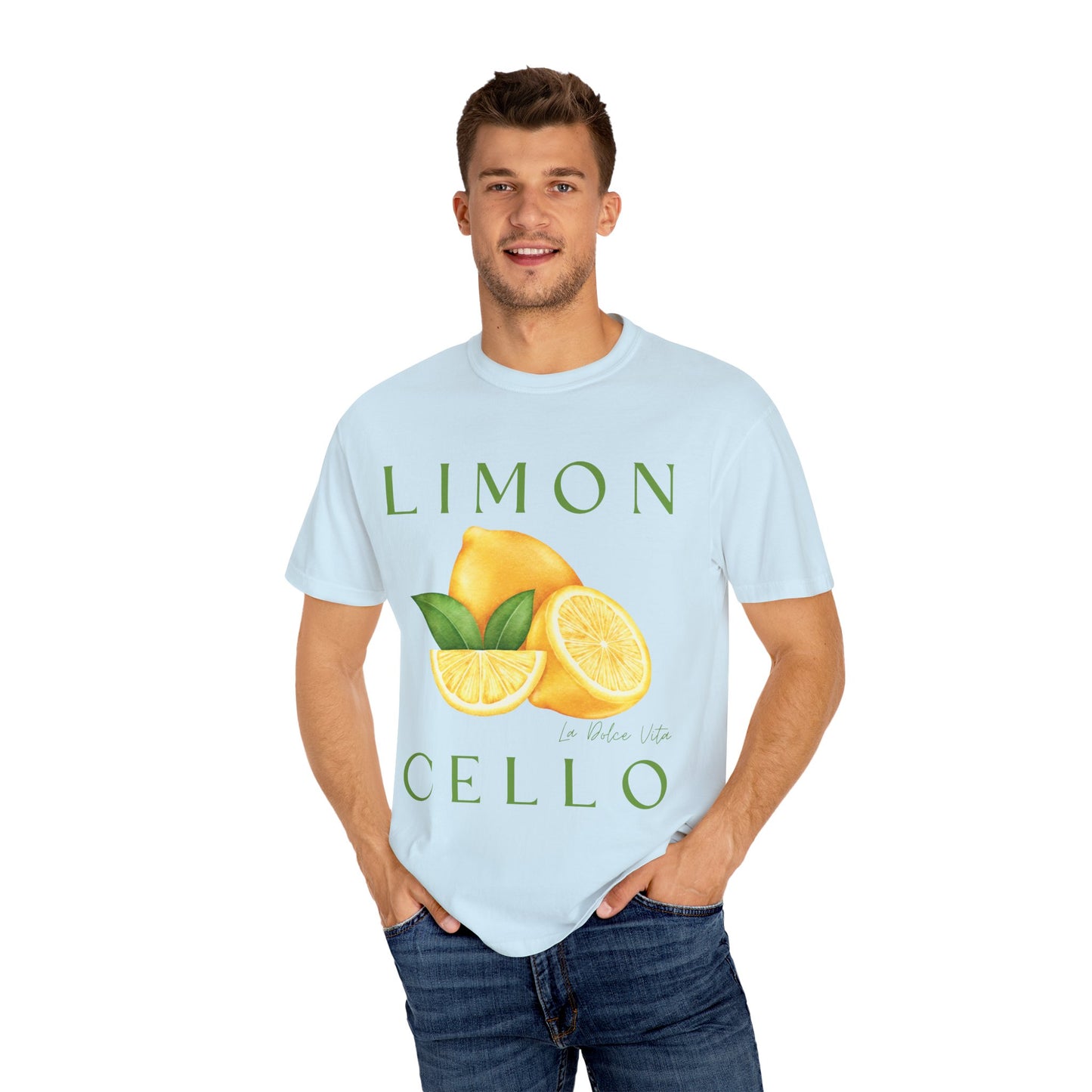 Limoncello Vibe Unisex T-Shirt | Summer Limon Cello, Gift for Citrus Lovers, Lemon Graphic Shirt, Casual Wear, Vibrant Print