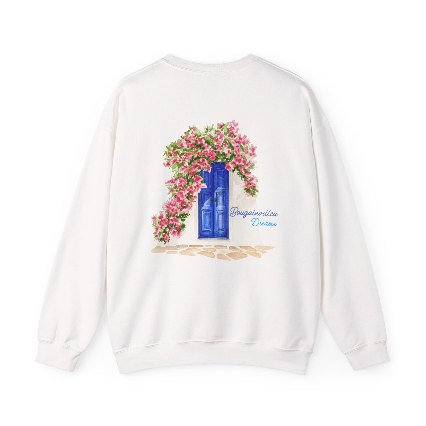 Bougainvillea Dream Sweatshirt – Cozy Girl Crewneck with Floral Design