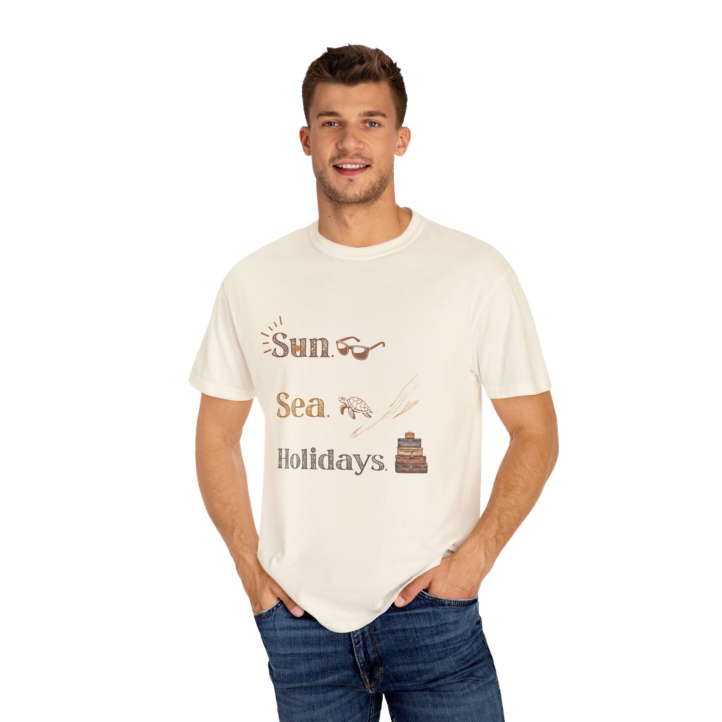 Unisex Sun Sea Holidays T-Shirt – Perfect for Beach Lovers!