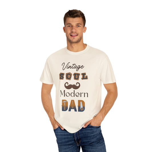 Vintage Soul Modern Dad T-shirt - Garment-Dyed Tee