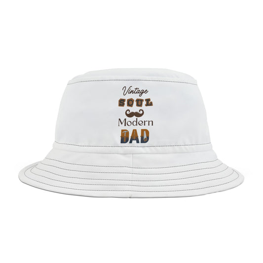 Vintage Soul Modern Dad Bucket Hat - Perfect Gift for Father's Day & Summer Adventures