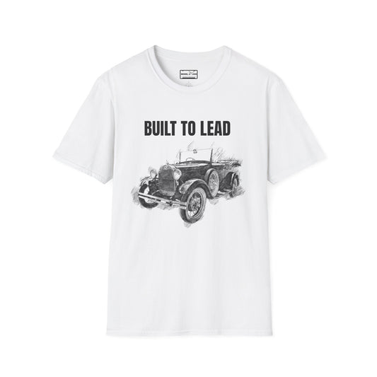 1928 Model A-Inspired Vintage Car Tee – Hand-Drawn Retro Shirt, Unisex Fit for Classic Auto Fans