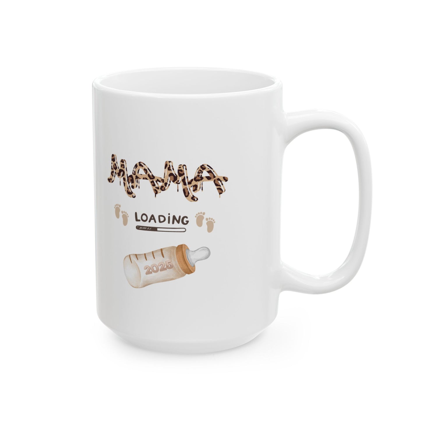 Cute Animal Print Lover Ceramic Mug - 11oz & 15oz - Perfect Gift for Pet Owners/New Moms