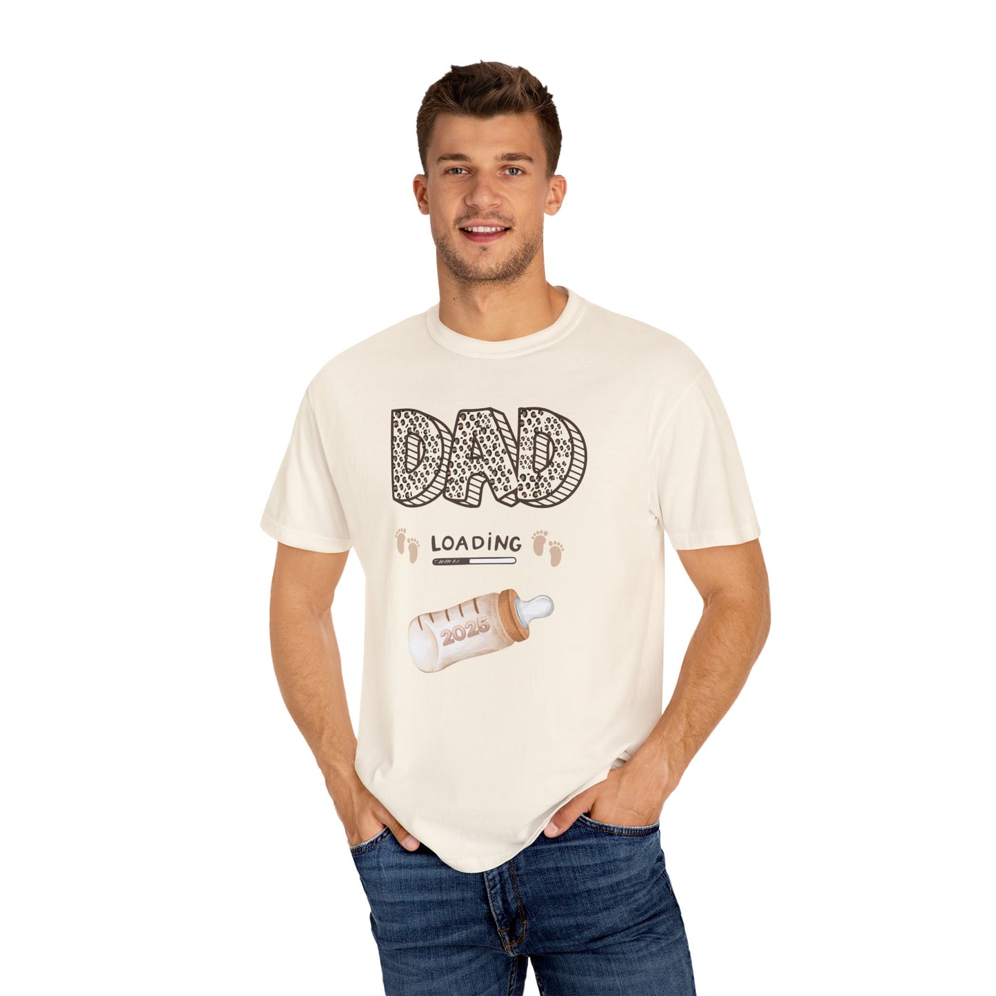 Dad Loading Garment-Dyed T-Shirt - Perfect for Father's Day or New Dads