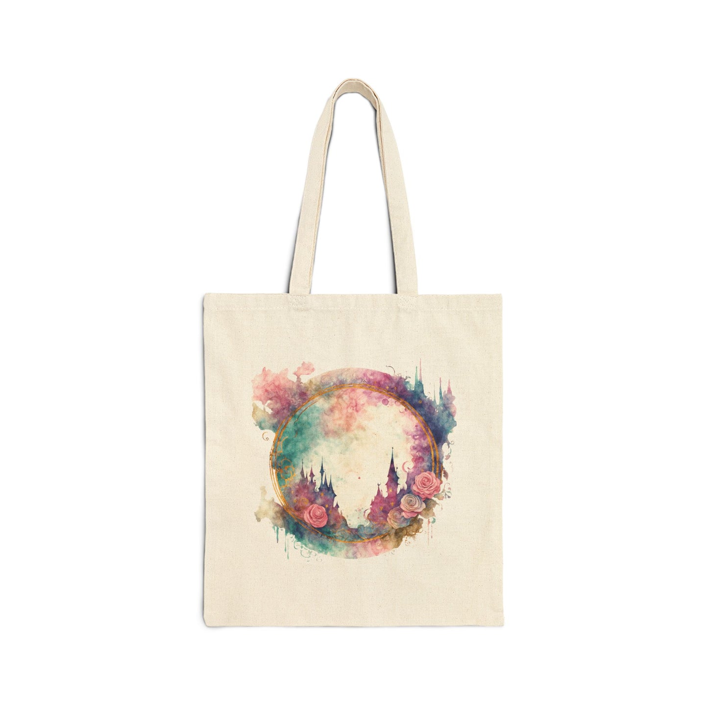 Bohemian Floral Tote Bag, Canvas Bag for Eco-Friendly Shopping, Gift for Her/Him, Beach Bag, Art Tote, Earth Day Essentials