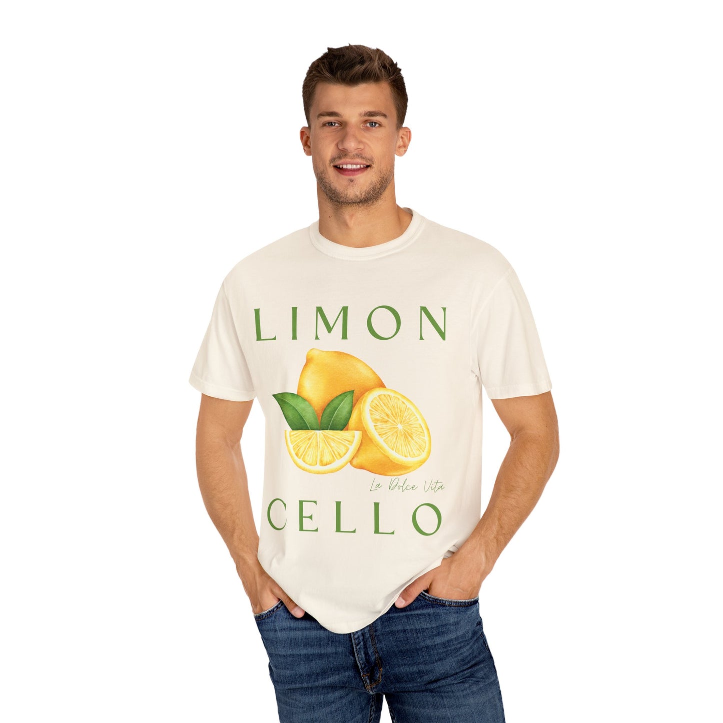 Limoncello Vibe Unisex T-Shirt | Summer Limon Cello, Gift for Citrus Lovers, Lemon Graphic Shirt, Casual Wear, Vibrant Print