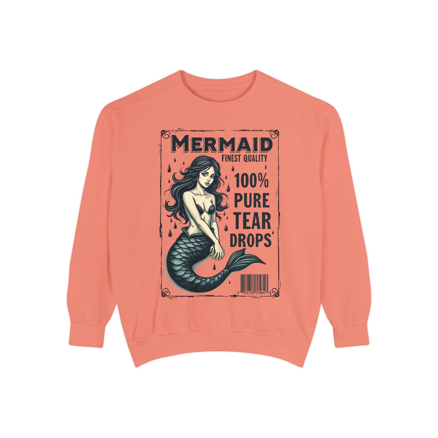 Pure Teardrops Mermaid Sweatshirt | Cool Unisex Design & Comfort