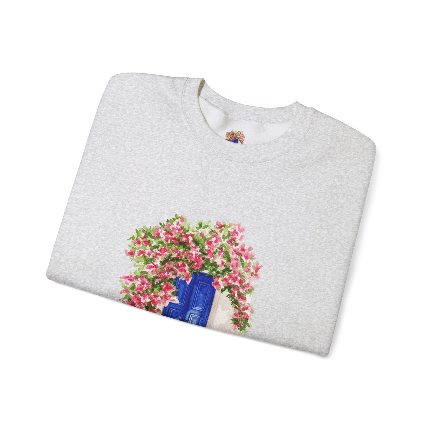 Bougainvillea Dream Sweatshirt – Cozy Girl Crewneck with Floral Design