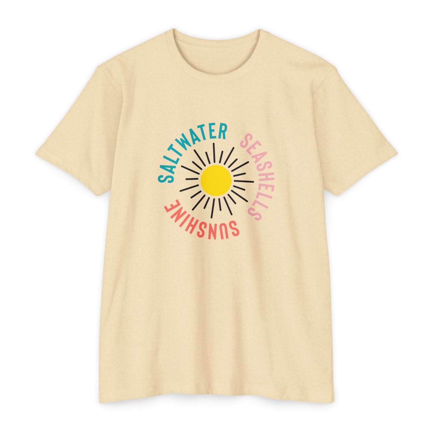 Beach Vibe T-Shirt, Summer Casual Tee, Sun and Sea Shirt, Ocean Lover Gift, Vacation Essential