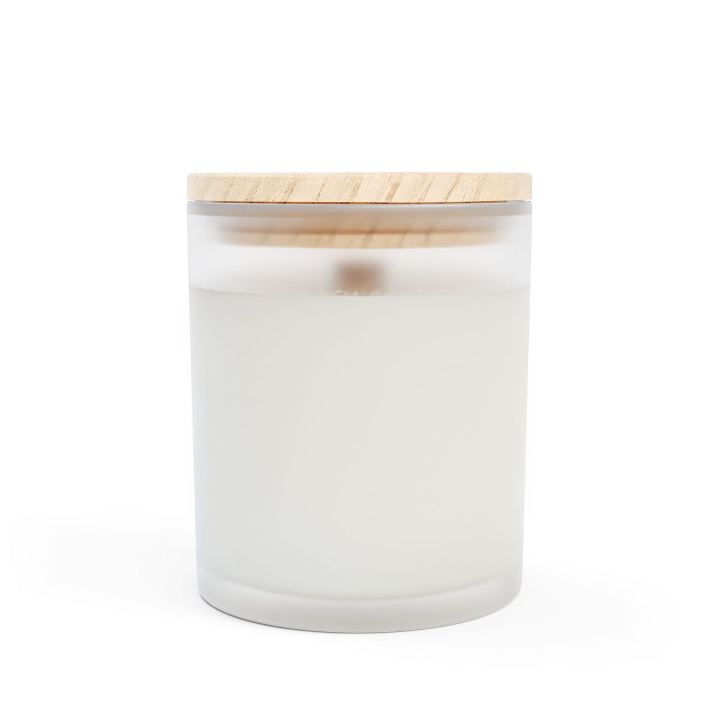 Grandpas Memorial Frosted Glass Candle – Hand-Poured 11oz Remembrance Gift with Wooden Wick