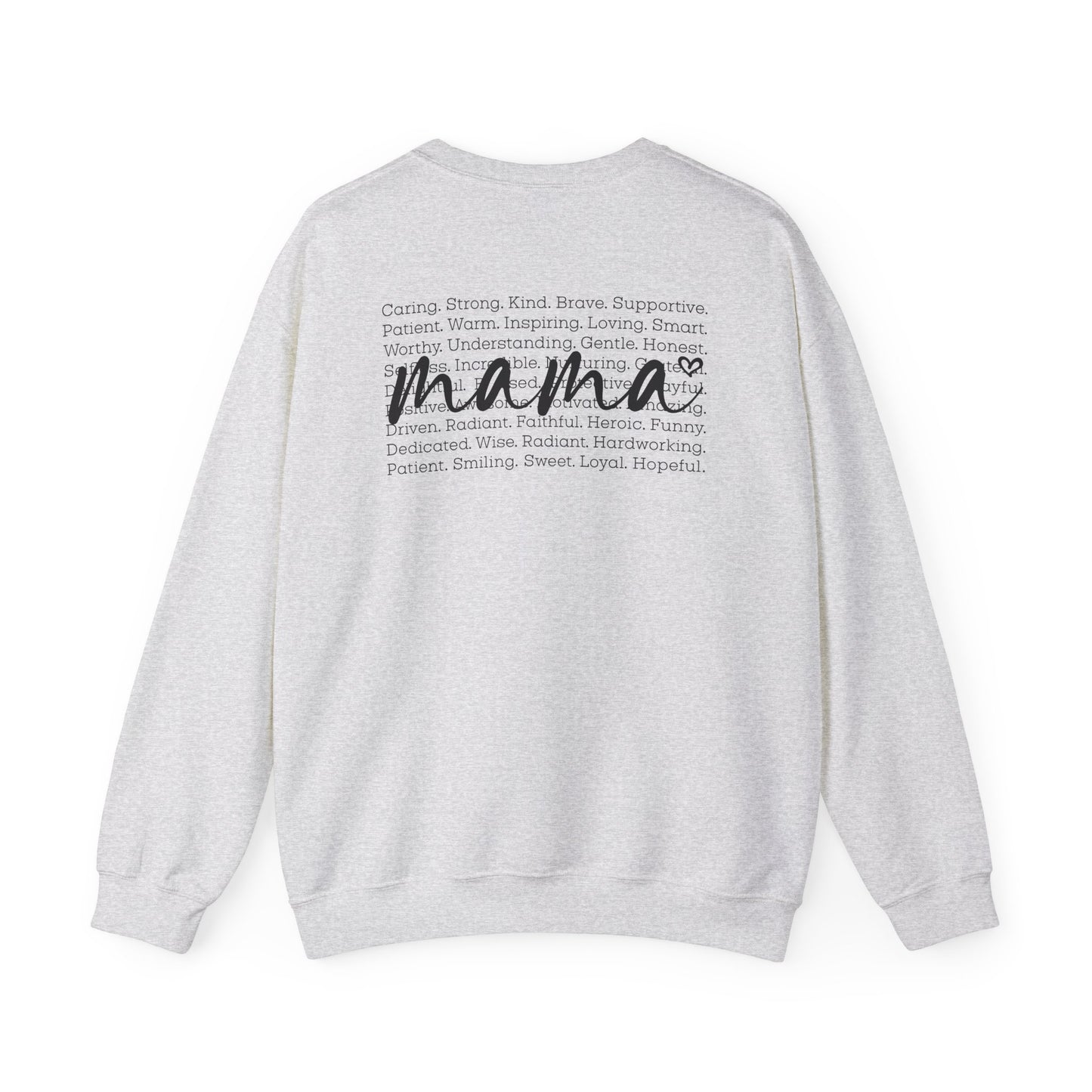 Mama Love Crewneck Sweatshirt - Heavy Blend, EST 2023, Perfect for Mother's Day and Everyday Comfort / Customisable