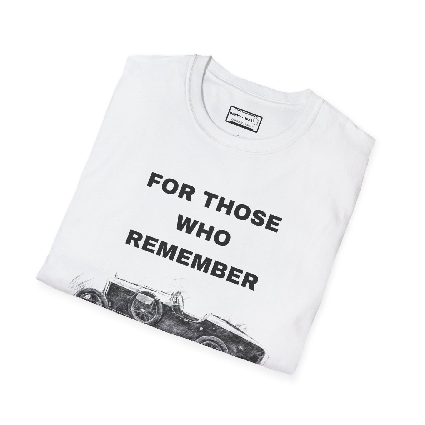 1912 French Cyclecar-Inspired Vintage Tee – Hand-Drawn Retro Auto Shirt, Unisex Gift for Classic Car Enthusiasts