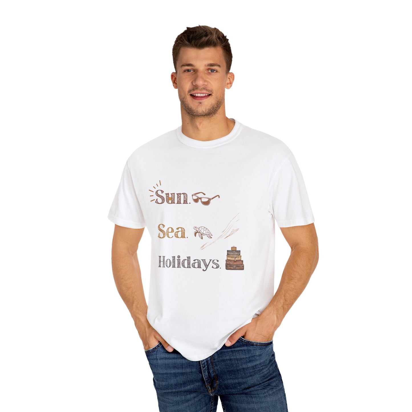 Unisex Sun Sea Holidays T-Shirt – Perfect for Beach Lovers!