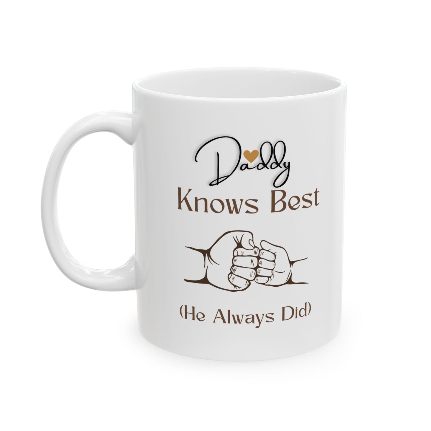 Personalized Ceramic Mug - Perfect Gift for Dad, Father's Day, Coffee Lover, Funny Mug, Home Decor