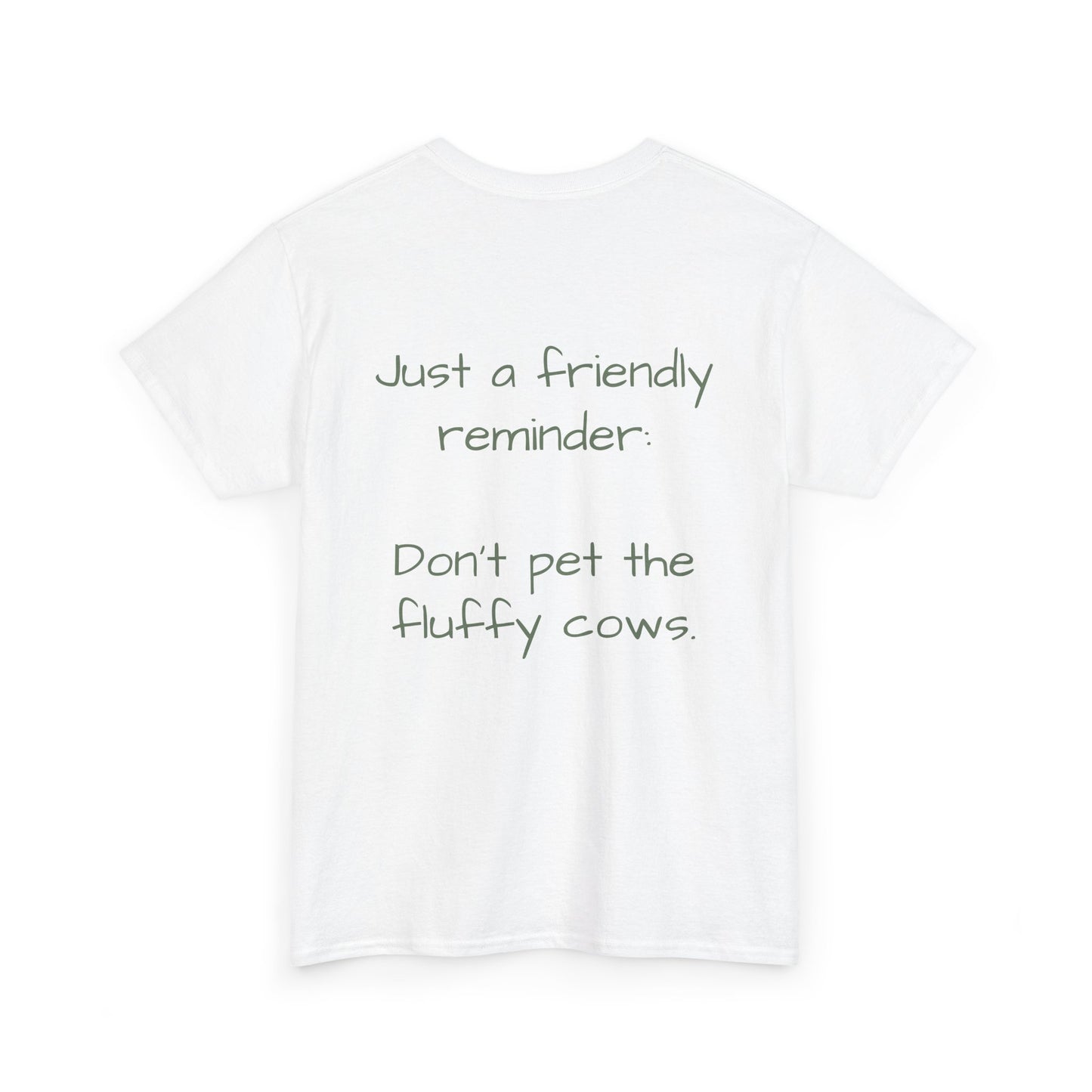 Yellowstone Adventure Awaits: "Don't Pet The Fluffy Cows" T-Shirt