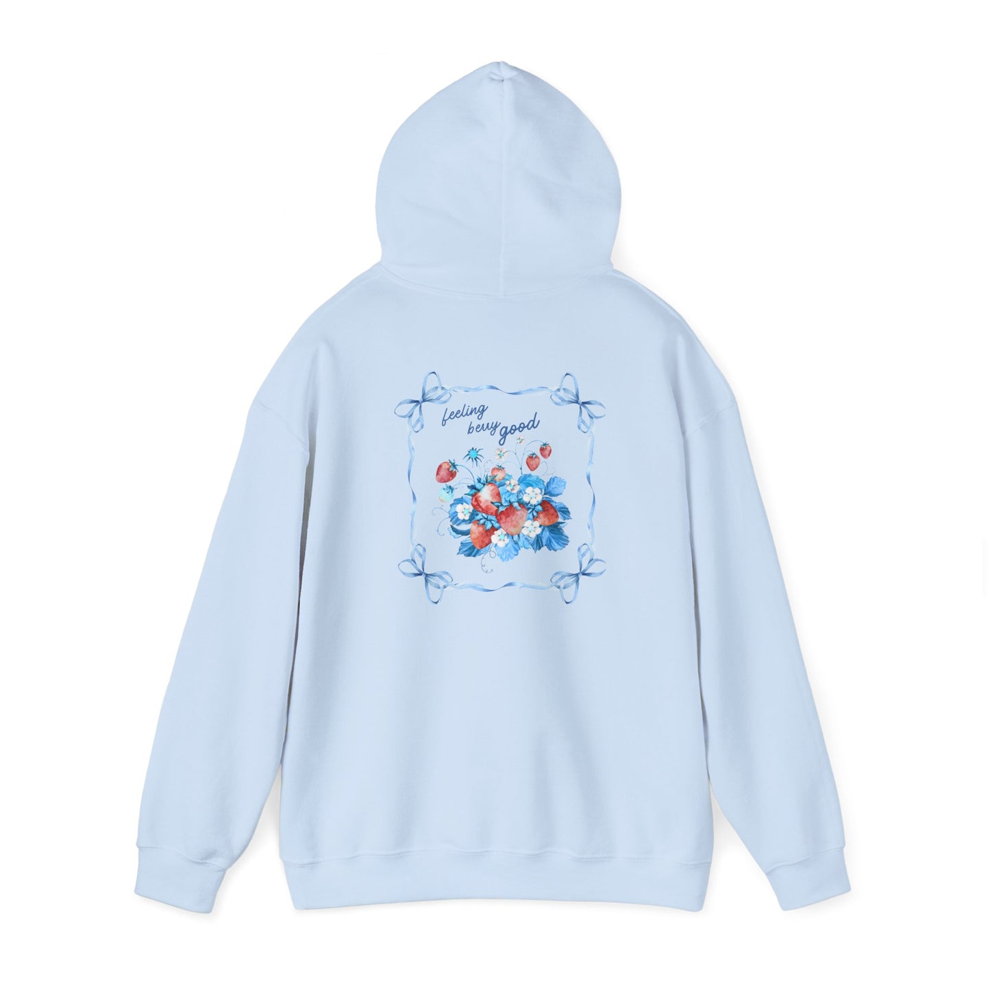 Feeling Good Floral Hoodie - Heavy Blend Sweatshirt