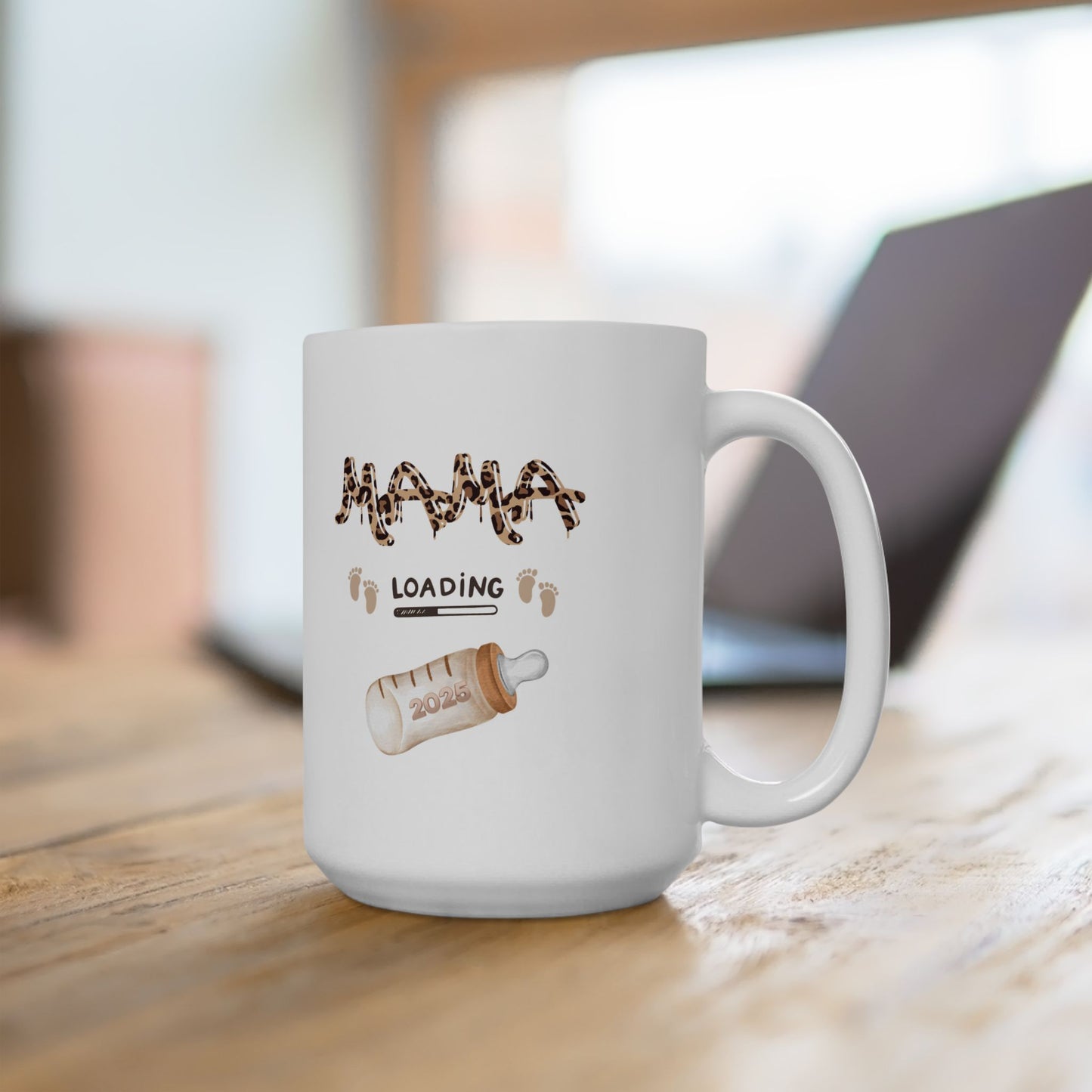 Cute Animal Print Lover Ceramic Mug - 11oz & 15oz - Perfect Gift for Pet Owners/New Moms