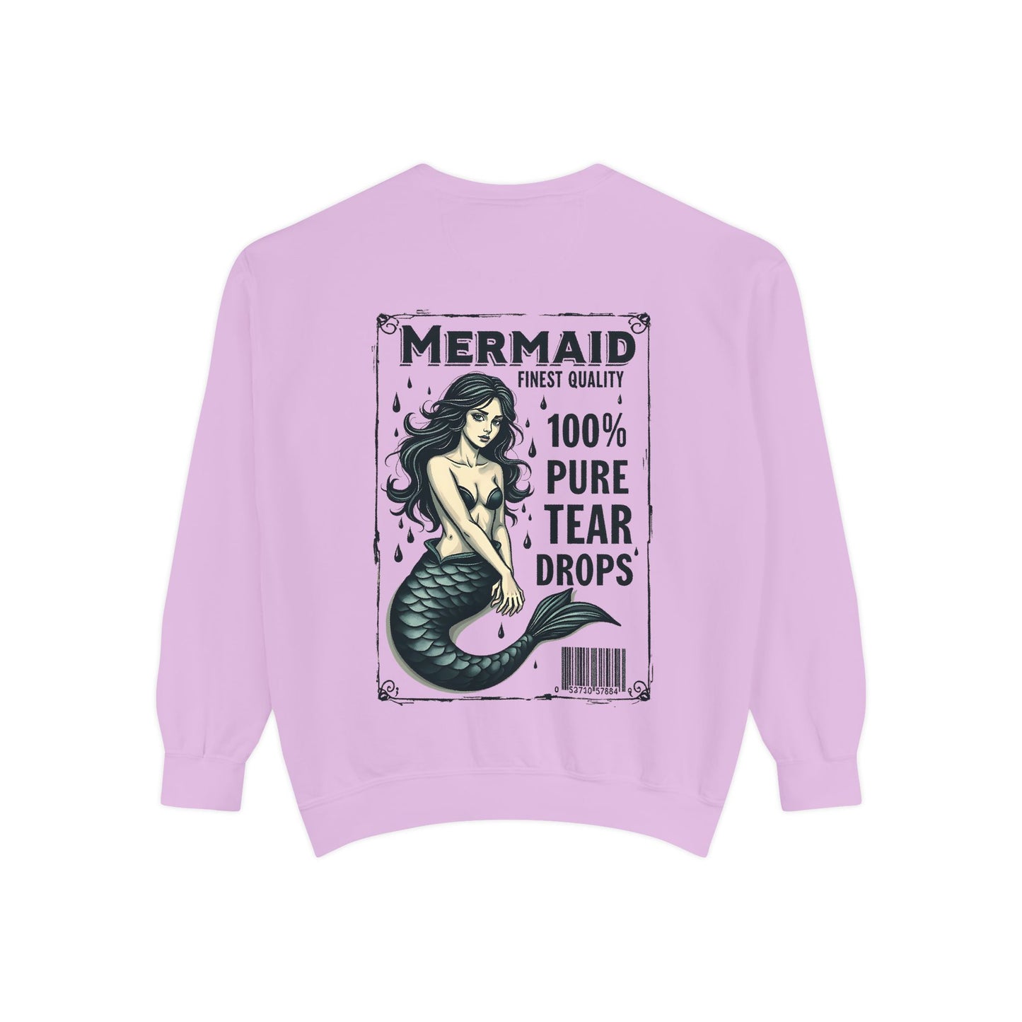 Pure Teardrops Mermaid Sweatshirt | Cool Unisex Design & Comfort