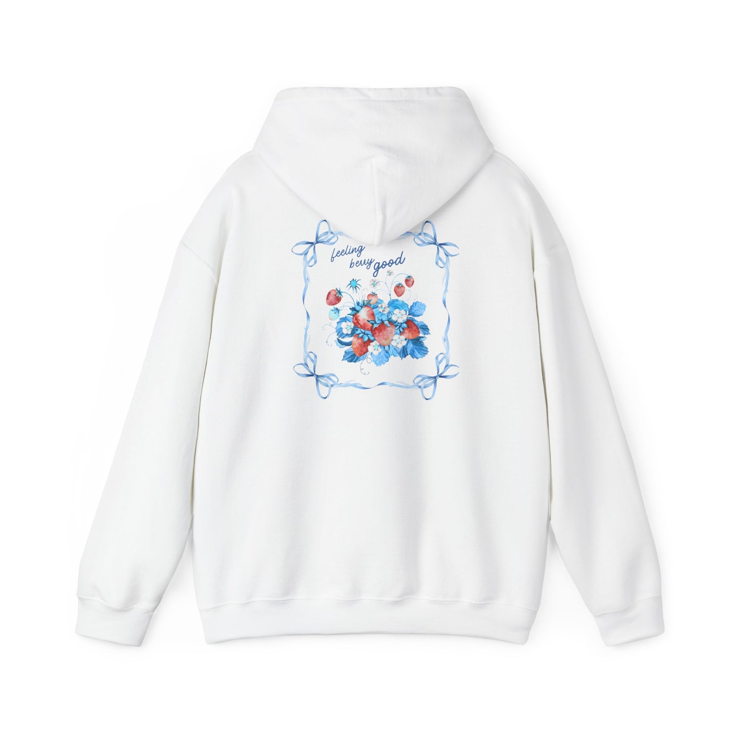 Feeling Good Floral Hoodie - Heavy Blend Sweatshirt