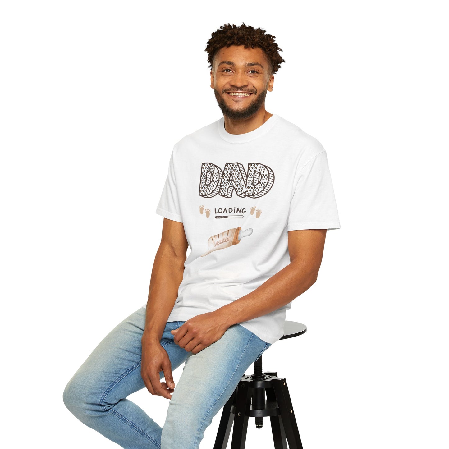 Dad Loading Garment-Dyed T-Shirt - Perfect for Father's Day or New Dads