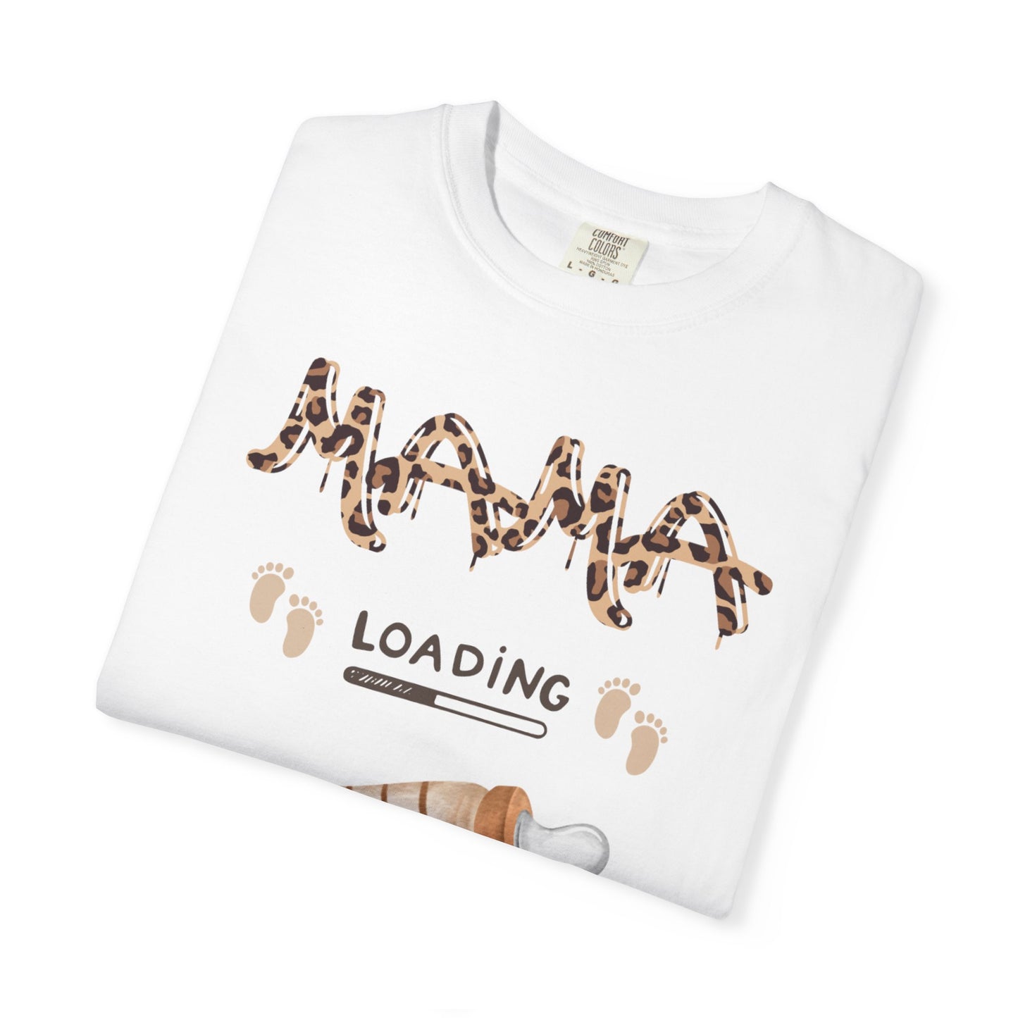 Mama Loading Garment-Dyed T-shirt | Expecting Mother Gift
