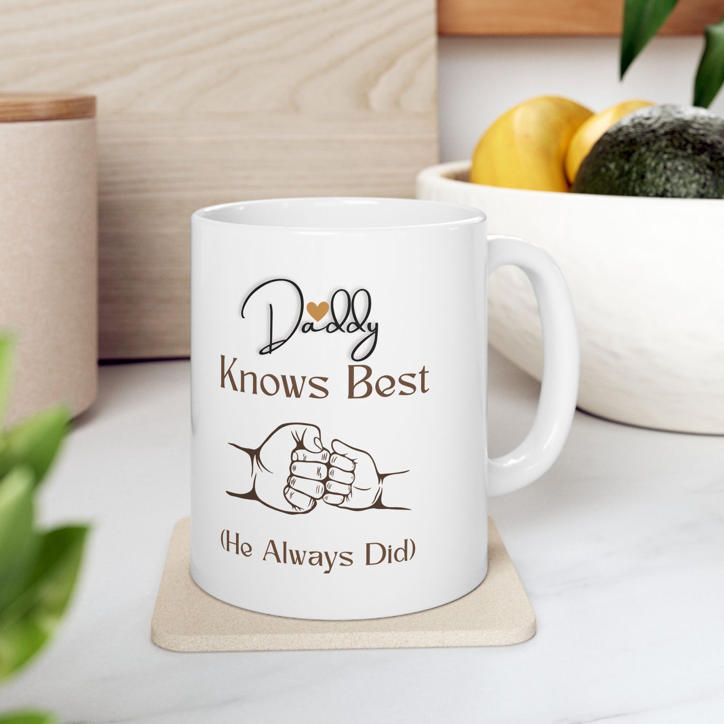 Personalized Ceramic Mug - Perfect Gift for Dad, Father's Day, Coffee Lover, Funny Mug, Home Decor