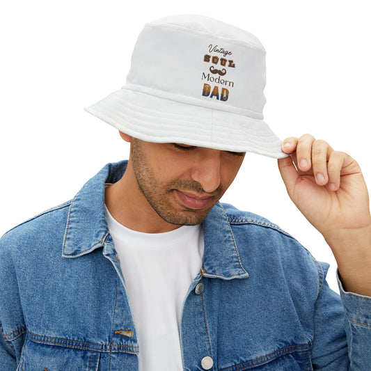 Vintage Soul Modern Dad Bucket Hat - Perfect Gift for Father's Day & Summer Adventures