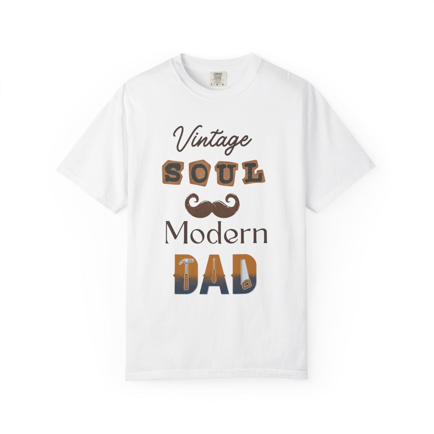 Vintage Soul Modern Dad T-shirt - Garment-Dyed Tee