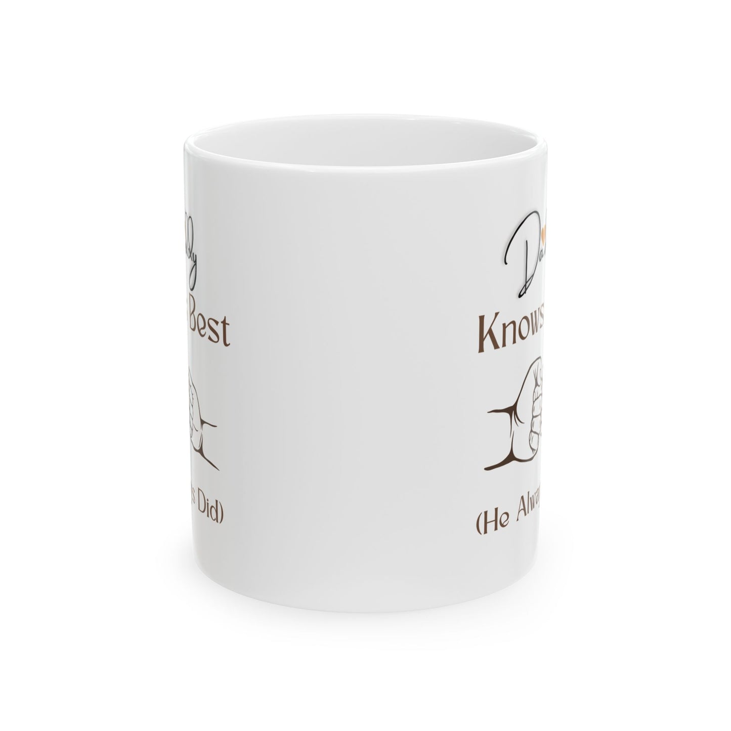 Personalized Ceramic Mug - Perfect Gift for Dad, Father's Day, Coffee Lover, Funny Mug, Home Decor