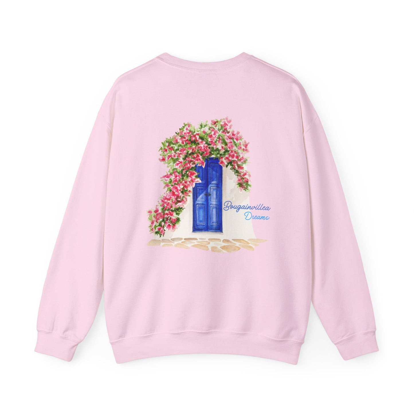 Bougainvillea Dream Sweatshirt – Cozy Girl Crewneck with Floral Design
