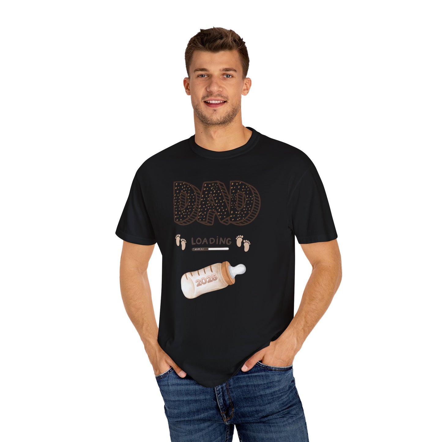 Dad Loading Garment-Dyed T-Shirt - Perfect for Father's Day or New Dads