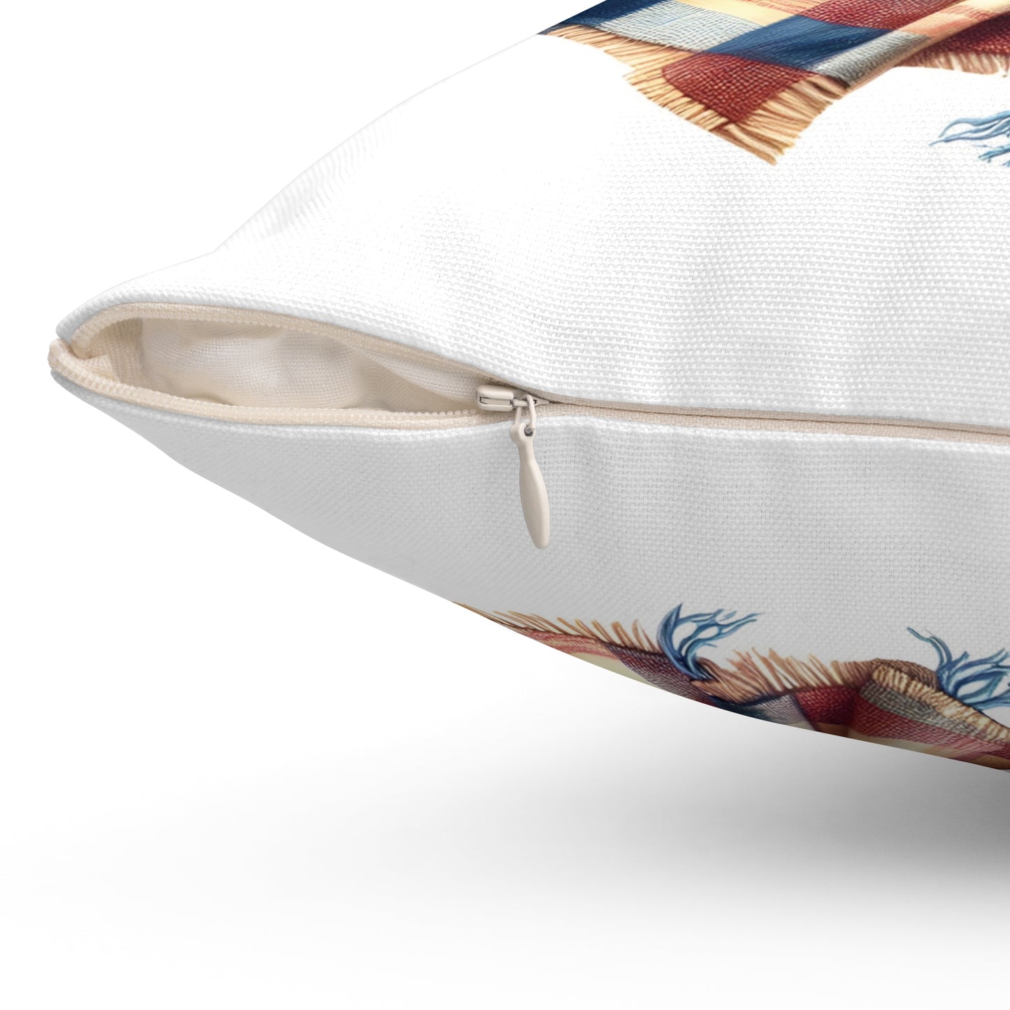 Picnic Vibes Decorative Pillow, Cozy Home Decor, Farmhouse Cushion, Outdoor Picnic Style, Gift for Nature Lovers, Summer Decor