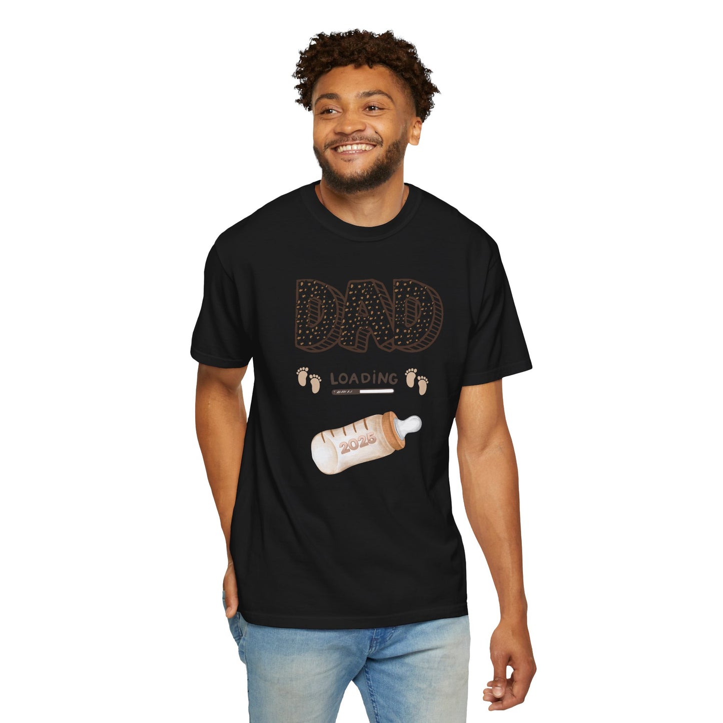 Dad Loading Garment-Dyed T-Shirt - Perfect for Father's Day or New Dads