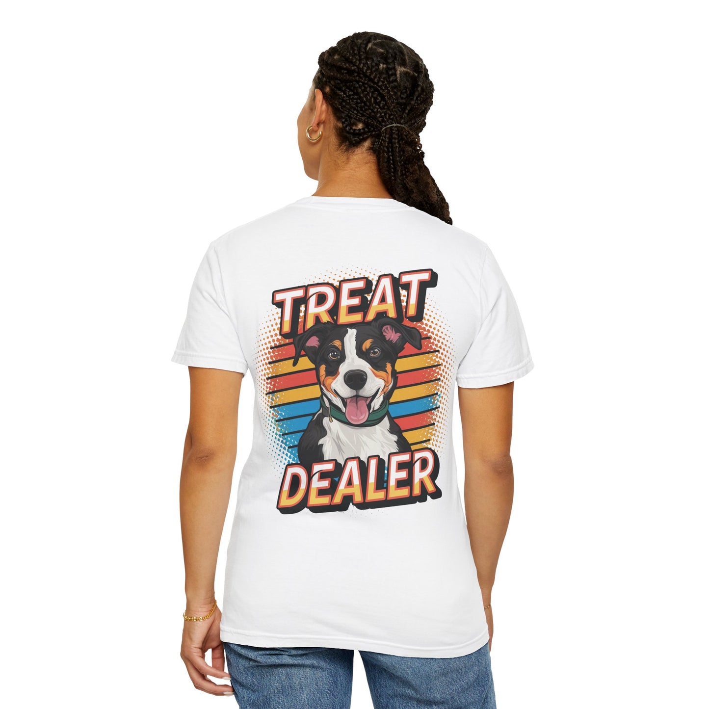 Treat Dealer Unisex Garment-Dyed T-Shirt - Perfect Gift for Dog Lovers