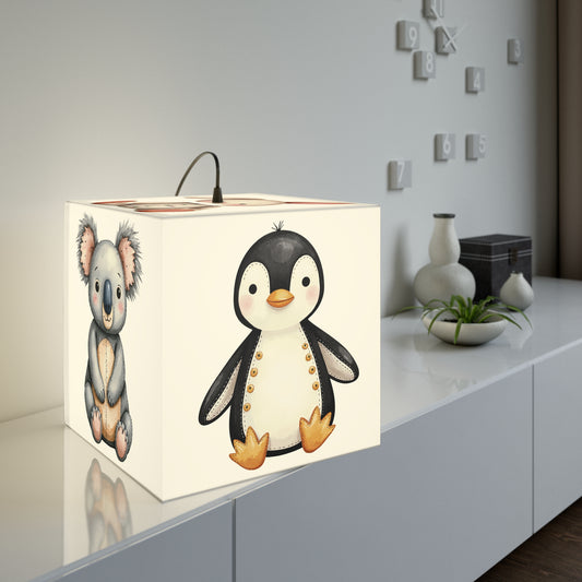 Cute Animals Light Cube Lamp - Kids' Room Decor